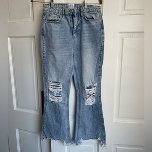 BDG urban outfitters high waisted cropped flare jean size 26